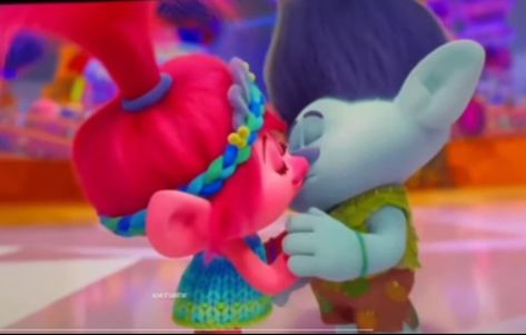 Poppy X Branch, Trolls Band Together, Branch Trolls, Cartoon Movie Characters, Toro Inoue, Poppy And Branch, Trolls Movie, Aesthetic Letters, Dreamworks Trolls