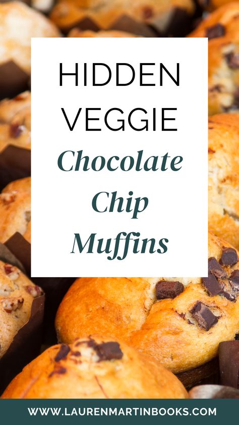 Turn your favorite muffins into hidden veggie muffins with this quick, easy and inexpensive healthy chocolate chip zucchini or sweet potato muffin recipe. How To Hide Veggies In Muffins, Hide Veggies In Food, Hidden Veggie Chocolate Muffins, Hidden Veggie Muffins For Kids, Hidden Veggie Muffins, Chocolate Veggie Muffins For Kids, Toddler Meals Hidden Veggies, Sweet Potato Muffin, Healthy Toddler Muffins Hidden Veggies