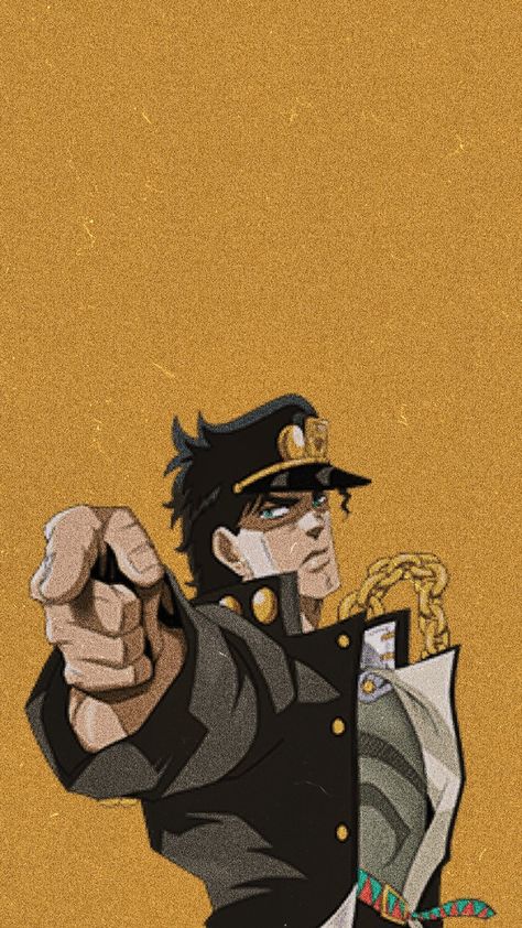 Jotaro Kujo Wallpaper, Kujo Jotaro, Jojo's Bizarre Adventure Characters, Jojo Stardust Crusaders, Jojo's Adventure, Anime Butterfly, Jojo Parts, Human Anatomy Art, Anime Titles