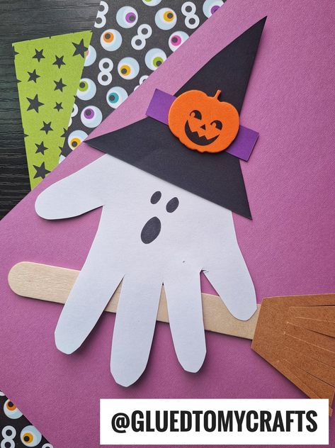 👻🧡���👻🧡👻🧡 - Glued to My Crafts Halloween Art Craft Kindergarten, Halloween Decorations Nursery School, Halloween Craft Construction Paper, Children’s Halloween Art, Monster Halloween Crafts Preschool, Bricolage Halloween, Holiday Art Projects, Halloween Crafts Preschool, Teacher Craft