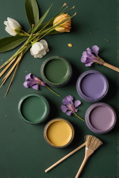 Discover the top 5 palettes of Sherwin Williams colors featuring the stunning combination of Forest Green and Iris. Elevate your interior design routine with these captivating hues!
#ad  


#kitchen
#wallpaint2024
 #color2024
 #DIYpainting
 ##DIYhomedecor
 #Fixhome Forest Green Color Palette, Forest Green Paint Color, Painting Kids Furniture, Ad Kitchen, Enchanted Forest Coloring, Top Paintings, Accent Wall Colors, Purple Color Palettes, Sherwin Williams Colors