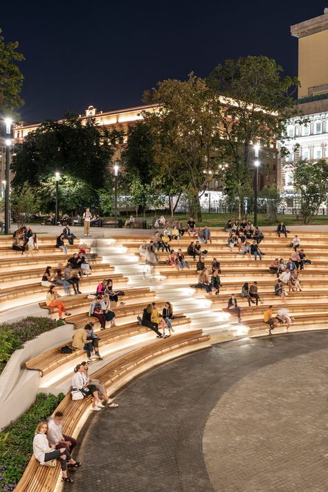 Portfolio D'architecture, Landscape Plaza, Landscape And Urbanism Architecture, Plaza Design, Stair Design, Urban Landscape Design, Public Space Design, Landscape And Urbanism, Landscape Architecture Design