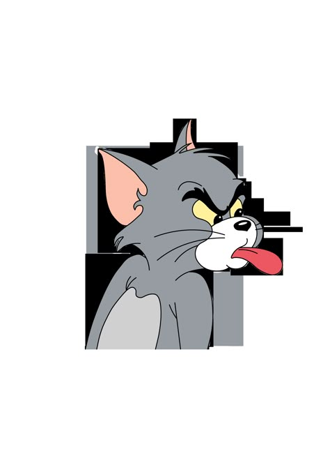 Tom Funny Wallpaper, Tom And Jerry Funny Pictures, Tom And Jerry Profile Pictures, Jerry Mouse Wallpaper, Jerry Wallpaper Iphone, Tom Y Jerry Dibujos, Tom From Tom And Jerry, Tom Aesthetic, Tom And Jerry Aesthetic