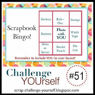 ► Challenge YOUrself ◄: Challenge YOUrself #51: Scrapbook Bingo! Scrapbooking Prompts, Virtual Scrapbook, Crop Ideas, Bingo Challenge, Scrapbook Challenges, Retreat Ideas, Challenge Yourself, April 4, Scrapbook Sketches