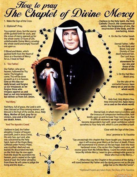 HOW TO PRAY THE DIVINE MERCY CHAPLET INFOGRAPHIC. – Catholics Striving for Holiness Divine Mercy Chaplet Prayer, Devine Mercy, Divine Mercy Novena, Divine Mercy Prayer, Divine Mercy Chaplet, How To Pray, Special Prayers, Praying The Rosary, Rosary Prayer