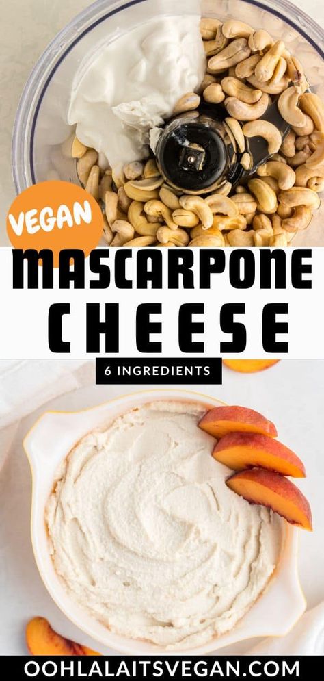 Raw Vegan Cheese, Vegan Mascarpone, Vegan Pumpkin Spice Latte, Mascarpone Recipes, Whole Wheat Bagel, Healthy Vegan Dinner Recipes, Vegan Tiramisu, Vegan Cheese Recipes, Vegan Dressing