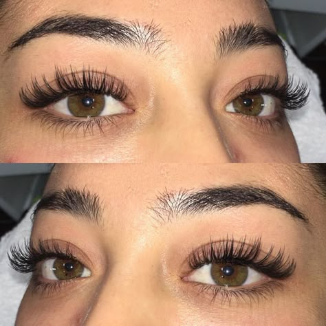 1,173 Likes, 26 Comments - Eyelash Extensions ✨ (@treatyourself_studios) on Instagram: “Obsessing over this set @borboletabeauty .15mm cc curl sizes 9-13mm Lash tech: @hannahhxharrison” Natural Fake Eyelashes, Maquillage On Fleek, Applying False Eyelashes, Eyelash Extensions Styles, Eyelash Extension Supplies, Perfect Eyelashes, Natural Eyelash Extensions, Lash Extensions Styles, Pretty Lashes