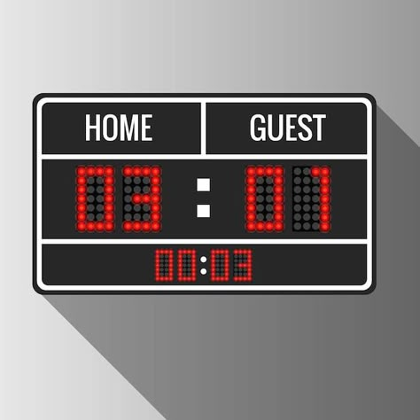 Scoreboard Ideas, Pallet Greenhouse, Football Scoreboard, Make Your Own Toothpaste, Game Display, Football Activity, Basketball Scoreboard, Cattle Panels, Sport Vector