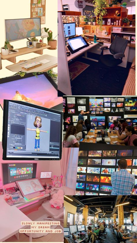 My dream job is to work in the animation/gaming industry Y2k Room, My Dream Job, Dream Job, My Aesthetic, My Dream, Podcast, To Work, Affirmations, Vision Board