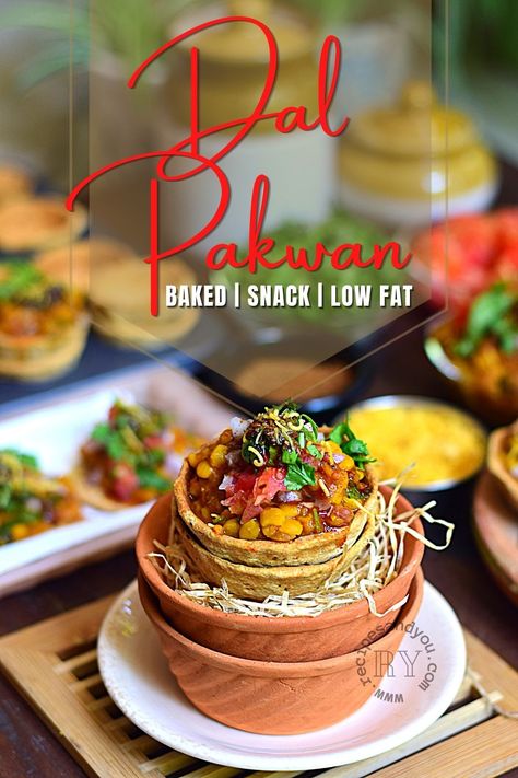 Dal Pakwan, Low Fat Vegan Recipes, Baked Recipe, Low Fat Snacks, Chana Dal, Mint Sauce, No Bake Snacks, Cupcake Pan, Trending Recipes