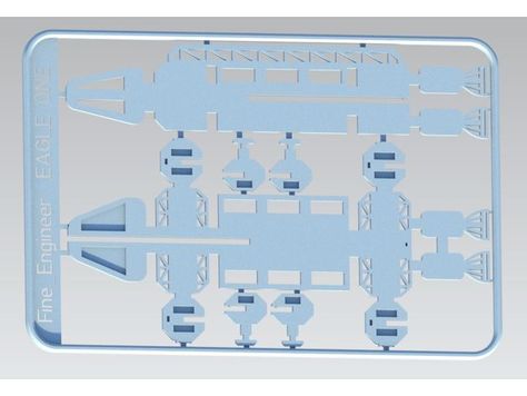 Space 1999, Card Kits, 3d Print, Advent Calendar, Advent, 3d Printing, Printer, Engineering