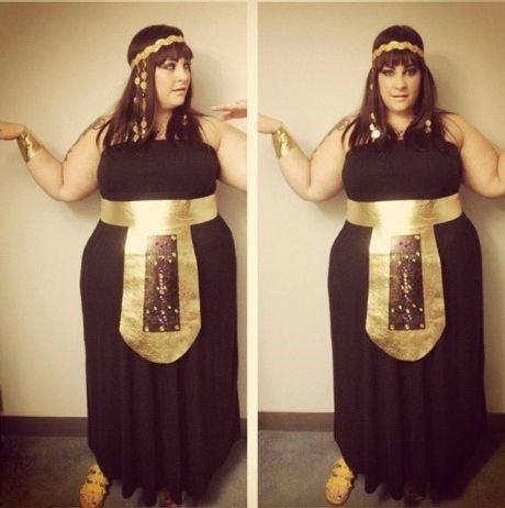 fantasias para plus sizes Diy Cleopatra, Cosplay Plus Size, Fantasia Plus Size, Cleopatra Halloween Costume, Diy Fantasia, Sew Halloween Costume, Halloween Costumes Plus Size, Cleopatra Halloween, Awesome Costumes