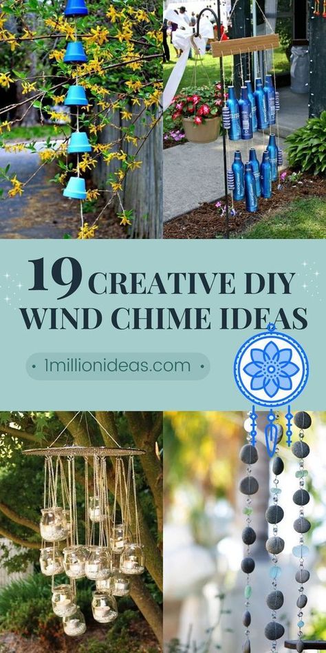 How To Make A Windchime Diy, Rock Wind Chimes Diy, Natural Wind Chimes, Making A Wind Chime, Making Wind Chimes Ideas, Diy Glass Wind Chimes, Upcycled Wind Chimes, Wind Chimes Homemade Unique, Wind Chimes Homemade How To Make Easy Diy