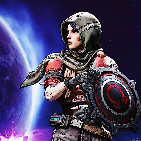 Athena - Borderlands: the pre-sequel Borderlands 1, Borderlands Series, Tales From The Borderlands, Tiny Tina, Borderlands 3, Future Games, Got Game, Borderlands, Video Game Art