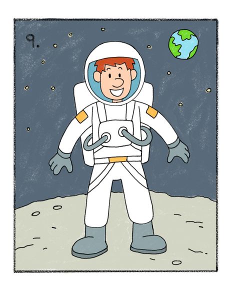 Astronaut Suit Drawing, Astronaut Drawing, Suit Drawing, Astronaut Cartoon, Astronaut Suit, Cartoon Astronaut, Drawing Tutorials For Kids, Lesson Planning, Drawing Tutorial Easy