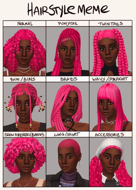 Sims 4 Head Scarf Cc, Sims 4 Bonnet, Sims 4 Curly Hair, Hair Meme, Sims Challenge, Ts4 Mods, Cc Shopping, 4 Braids, Cc Sims4