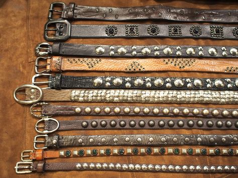 Incredible Riccardo Forconi embellished leather belts available in our Subiaco and Dalkeith stores. Cool Belts, Western Car, Charity Shop Finds, Jewelry Accessories Ideas, Designer Belts, Silver Accessories, Artist Style, Jewelry Inspo, Cool Tones