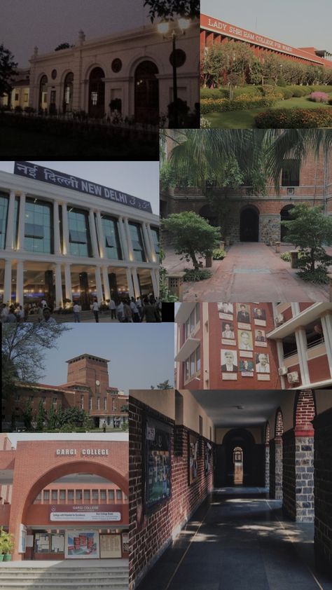 Indian College Life Aesthetic, Delhi University Aesthetic, University Lifestyle, College Wallpaper, Delhi University, College Classroom, Colleges For Psychology, University Of Delhi, College Aesthetic