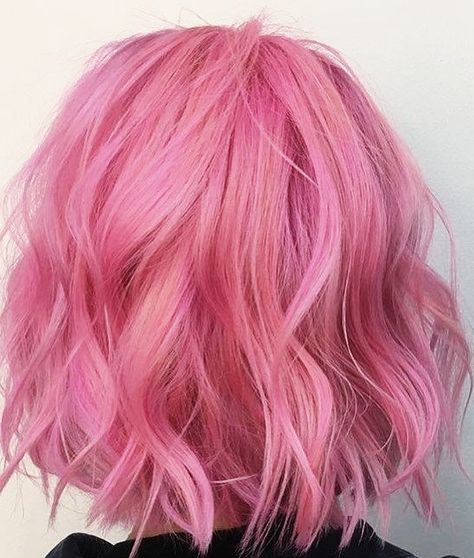 Bubblegum Pink Hair Cotton Candy, Bubblegum Pink Hair Short, Short Light Pink Hair, Short Pastel Pink Hair, Muted Pink Hair, Pink Hair Bob, Bubble Gum Pink Hair, Candy Pink Hair, Pink Hair Short