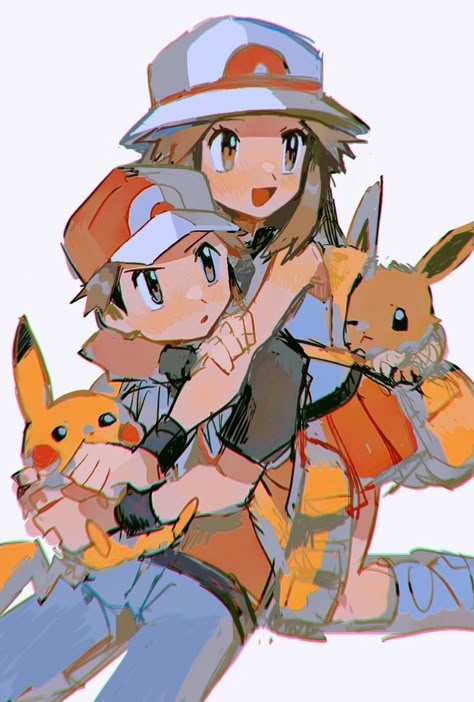 Pokemon Trainer Red, Trainer Red, Kanto Region, Green Pokemon, Pokemon Red Blue, Pokemon Game Characters, Pokemon Blue, Pokemon Waifu, Pokemon Red