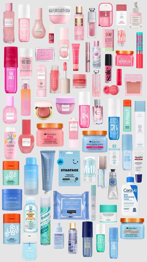 #colours #preppy #vibes Preppy Needs, Wishlist Preppy, Preppy Items, Bubble Tree, Preppy Essentials, Preppy Things, Preppy Vibes, Sephora Skin Care, Preppy Stuff