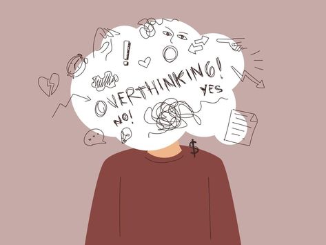 overthinking, a lot of thought, complicated thoughts Interpersonal Relationship, Drawing Templates, Clear Your Mind, Color Pencil Drawing, Drawing Base, Emotional Wellness, Negative Thoughts, Finding Joy, Pitbull