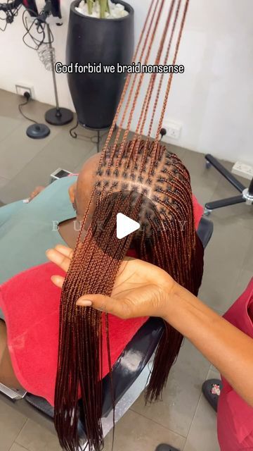 Bukky samuel on Instagram: "10 ROWS KNOTLESS (30”)   Color 350  Hair pieces @darlingghana" Knotless Box Braids 350 Color, Knotless Box Braids Small Color 350, 350 Knotless Braids Color, 30 And 350 Knotless Braids, 350 Color Knotless Braids, Fall Knotless Braids Black Women, Colour 4 Knotless Braids, Knotless Box Braids Medium Color 30, 1b/350 Braids