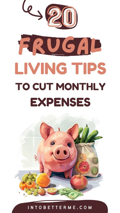 Learn 20 frugal living strategies to lower your monthly expenses quickly. These actionable tips will help you cut costs on utilities, transportation, and more. Take control of your finances and start saving money now with these effective strategies. #FrugalLiving #Budgeting #SaveMoneyFast Frugal Kitchen, Saving Methods, Living Frugal, Frugal Habits, Living Simple, Budget Living, Conscious Lifestyle, Saving Money Frugal Living, Money Saving Methods