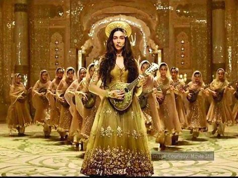 Deepika Mastani, Deewani Mastani Dress, Mastani Dress, Persian Dress, Nikkah Outfit, Bajirao Mastani, Sanjay Leela Bhansali, Dance Images, Bollywood Outfits