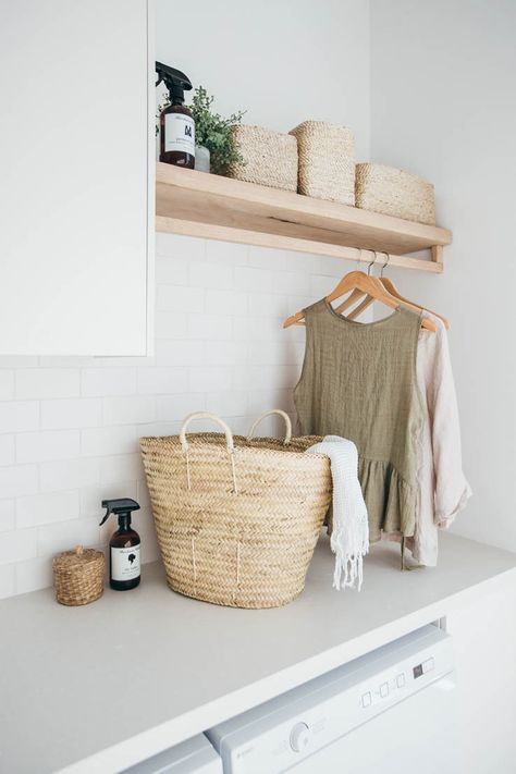 Dream Laundry Room, Minimal Interior Design, Laundry Design, Laundry Room Inspiration, Laundry Room Storage, Laundry Mud Room, Laundry Room Organization, Laundry Room Design, Laundry In Bathroom