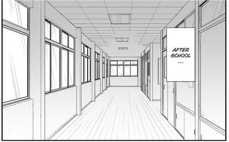 Manga Pattern Background, School Manga Background, School Manga Panel, School Hallway Drawing, School Drawing Building, Funny Manga Panels, Manga Storyboard, School Hallway Background, Classroom Drawing