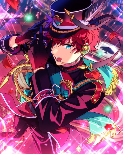 Hiiro Amagi, Ensemble Stars, Red Hair, On Twitter, Stars, Twitter, Red, Hair, Anime