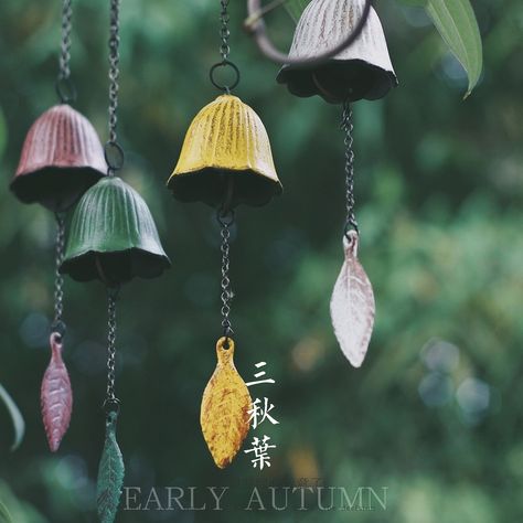 Cast Iron Bell, Japanese Wind Chimes, Unique Wine Gifts, Wooden Wind Chimes, Wine Bottle Wind Chimes, Bamboo Wind Chimes, Temple Bells, Bell Decorations, Glass Wind Chimes