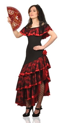 Senorita Outfit Style, Spanish Party Outfit, Spanish Dancer Costume, Spanish Dress Flamenco, Pre Promo, Spanish Costume, Spanish Outfits, Flamenco Costume, Spanish Dress