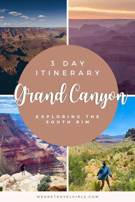 Travel Grand Canyon, Under Canvas Grand Canyon, Grand Canyon Itinerary 2 Days, Grand Canyon Vacation Itinerary, Grand Canyon Trip Planning, Grand Canyon South Rim Things To Do, Grand Canyon Packing List, Grande Canyon, Hiking Grand Canyon