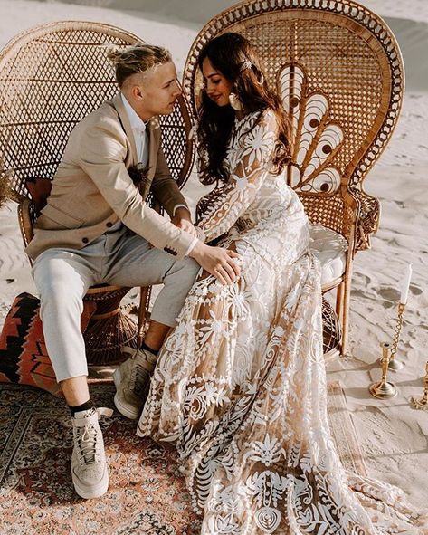 Wedding Photo Magazine (@weddingphotomag) • Instagram photos and videos Safari Theme Wedding, Mia Wedding Dress, Wedding Planning Boards, Long Sleeve Lace Wedding Dress, Sleeve Lace Wedding Dress, Safari Wedding, Joshua Tree Wedding, Western Wedding Dresses, Sedona Wedding