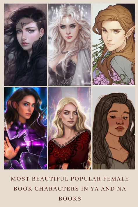 Lucia Damora, Falling Kingdoms by Morgan Rhodes
Cleiona Bellos, Falling Kingdoms
Juliette Ferrars, Shatter Me by Tahereh Mafi
Celaena Sardothien/ Aelin Galathynius, Throne of Glass by Sarah J. Maas
Renesmee Cullen, Twilight by Stephanie Meyer
Elain Arhceron, A Court of Thorns and Roses by Sarah J. Maas
Violetta Amouteru, The Young Elites by Marie Lu Female Book Characters, Female Heroines, Female Books, Falling Kingdoms, High Fantasy, Best Artist, Book Characters, Fantasy Books, Personalities