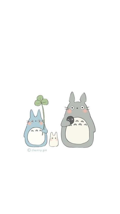 Graph Wallpaper Aesthetic, Totoro Cute Wallpaper, Ghibli Drawing Ideas, My Neighbour Toroto Aesthetic, Totoro Line Art, Totoro Wallpaper, Cute Totoro, Neighbour Totoro, Totoro Art