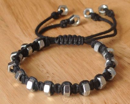 String Mens Jewelry Diy, Mens Bracelet Diy, Hardware Jewelry, Diy Collier, Macrame Jewelry, Bijoux Diy, Leather Jewelry, Wholesale Jewelry, Paracord