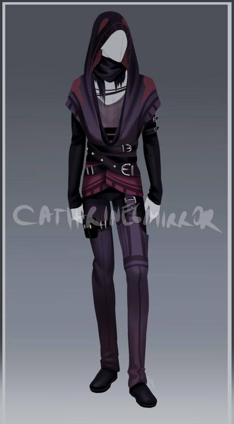 (CLOSED) Adopt Auction - Outfit 50 by cathrine6mirror Deku Mask, Art Outfits, Hero Costumes, Anime Dress, Fashion Design Drawings, Drawing Clothes, Fantasy Clothing, Fantasy Fashion, Character Outfits