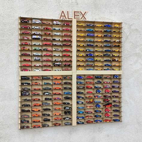 Hot wheels display ideas