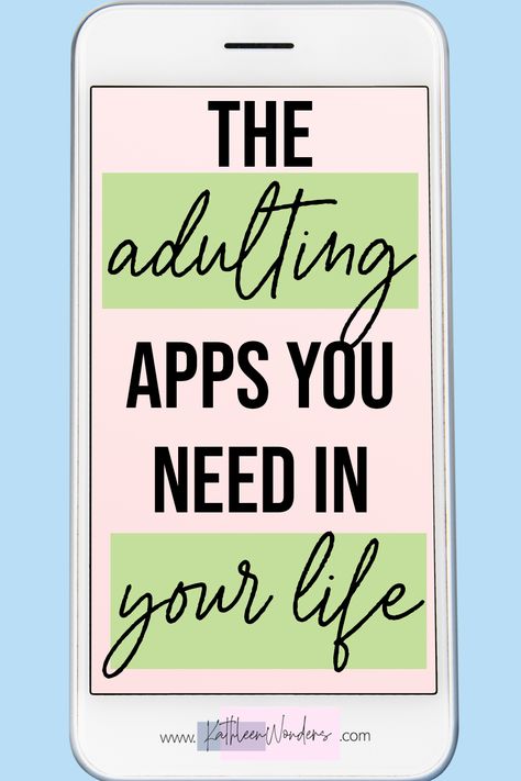 Need help with balancing all your responsibilities like finances, health, work, and self-care? These adulting apps might just be what you need in your life.  #adultingapps #appsyouneed #appsyouneedinyourlife #adulting #apps Apps You Need, Lifestyle Apps, Holistic Fitness, Wellness Apps, Tracker Free, Life App, Health App, Making Life Easier, Self Discipline