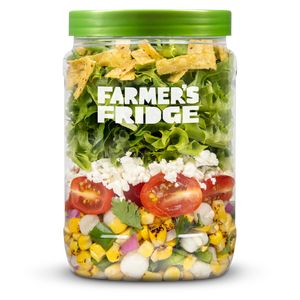 Farmers Fridge, Turkey Cobb Salad, Fridge Recipes, Elote Salad, Napa Salad, Asian Chopped Salad, Southwest Salad, Ranch Salad, Coconut Chia Pudding