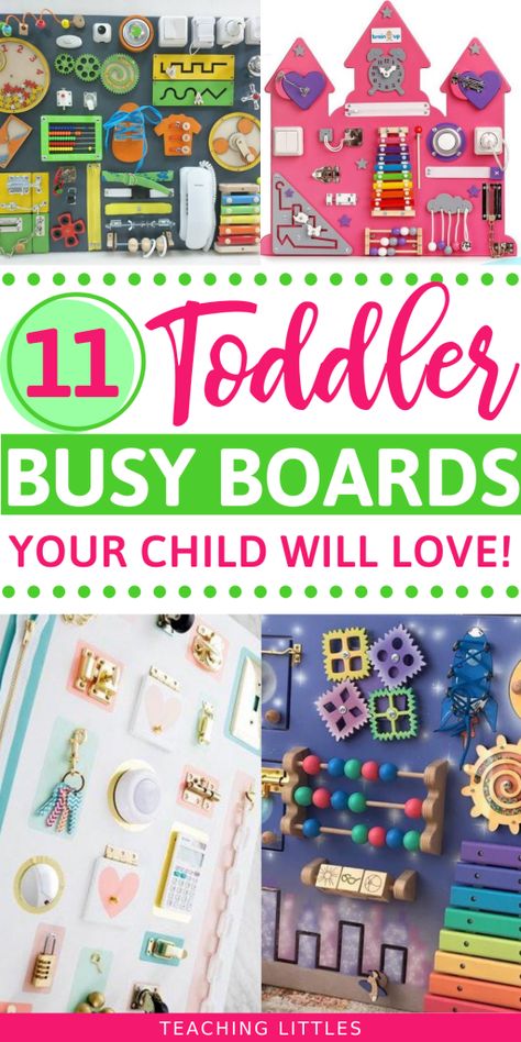 Activity Boards For Toddlers, Sensory Board Ideas, Busy Boards For Toddlers Diy, Activity Board For Toddlers, Busy Board Ideas, Sensory Objects, Sensory Toys For Toddlers, Diy Tableau, Diy Busy Board