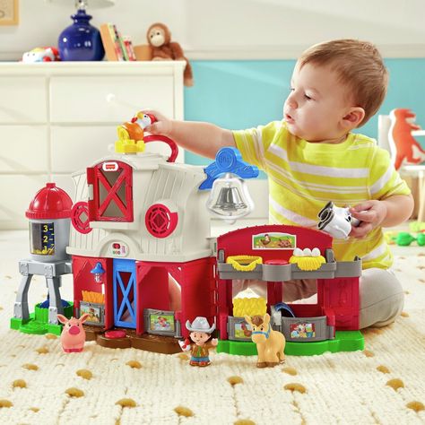 Best playsets for children 2021 - MadeForMums Caring For Animals, Fun On The Farm, Hatching Chicks, Toys Uk, Animals Farm, Learning Toys For Toddlers, Farm Baby, Animal Sounds, Farm Toys