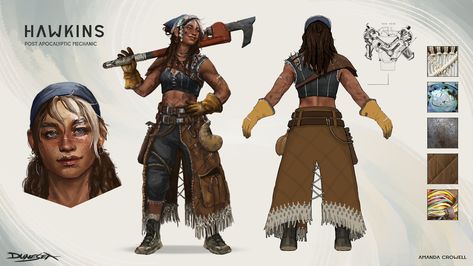 ArtStation - Hawkins, Post Apocalyptic Mechanic Pirate Clothes, Ocean Bed, Nautical Elements, Rope Weaving, Pirate Outfit, Mechanical Art, Treasure Island, Post Apocalyptic, Character Outfits