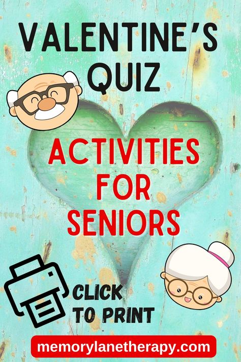 Valentines Games For Senior Citizens, February Games For Seniors, February Nursing Home Activities, Valentines Day Senior Activities, Valentines Day Games For Seniors, February Senior Activities, Valentines Day Activities For Seniors, February Activities For Seniors, February Games