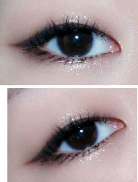 Makeup Asian Eyes Monolid, Monolid Hooded Eye Makeup, Asian Double Eyelid Makeup, Downturned Monolid Eye Makeup, Chinese Monolid Makeup, Monolid Siren Eyes, Siren Eyes Monolid, Monoeye Makeup, Hooded Monolid Eye Makeup