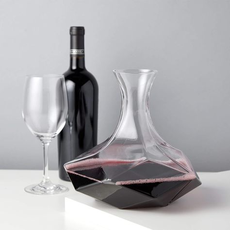 Wine accessories Affiliate link Red Wine Stain Removal, Red Wine Decanter, Wine Decanter Set, Wine Aerator, Wine Carafe, Faceted Design, Base Ten, Crystal Decanter, Decanter Set