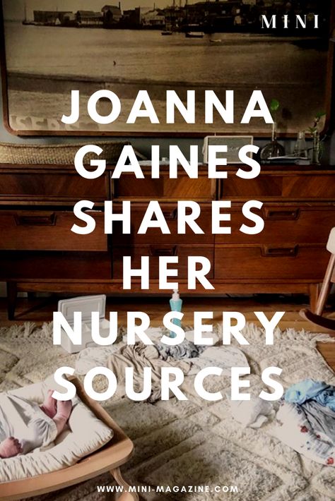 Are you an avid Fixer Upper fan? Love everything about Joanna Gaines style? You'll want to read where she bought everything in her son's nursery! Joanna Gaines shares her nursery art, nursery decor, and nursery organization sources here! #joannagaines #fixerupper #joannagainesstyle #magnolia #babyboynursery #hearthandhand #chipgaines #nurseryart #nurserydecor #nurseryorganization #farmhouse #farmhousestyle #ttc #pregnancy #homedecor #interiors #interiordesign #parentinghacks #nurseryideas Joanna Gaines Baby Nursery, Joanna Gaines Nursery Ideas, Magnolia Home Nursery, Magnolia Baby Nursery, Magnolia Nursery Decor, Joanna Gaines Nursery, Magnolia Nursery, Farmhouse Baby Nursery, Joanna Gaines Baby